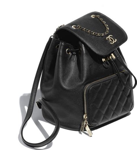 chanel urban spirit backpack vs business affinity backpack